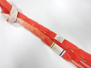 未使用品　正絹　手組帯締め